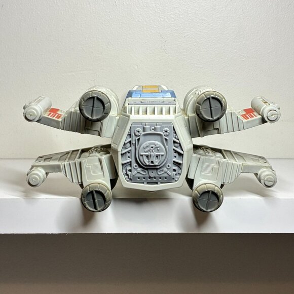 Hasbro 2004 X-Wing Fighter STAR WARS Galactic Heroes Tested Makes Firing Noises - Picture 4 of 8